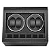 HBselect Remontoir Ecrin pour Montre Automatique 4+6-Noir,Remontoir à Montres Ecrins pour Montres Automatiques Boîte de Rangement,pour Montre Et Bijoux,Homme Femme…
