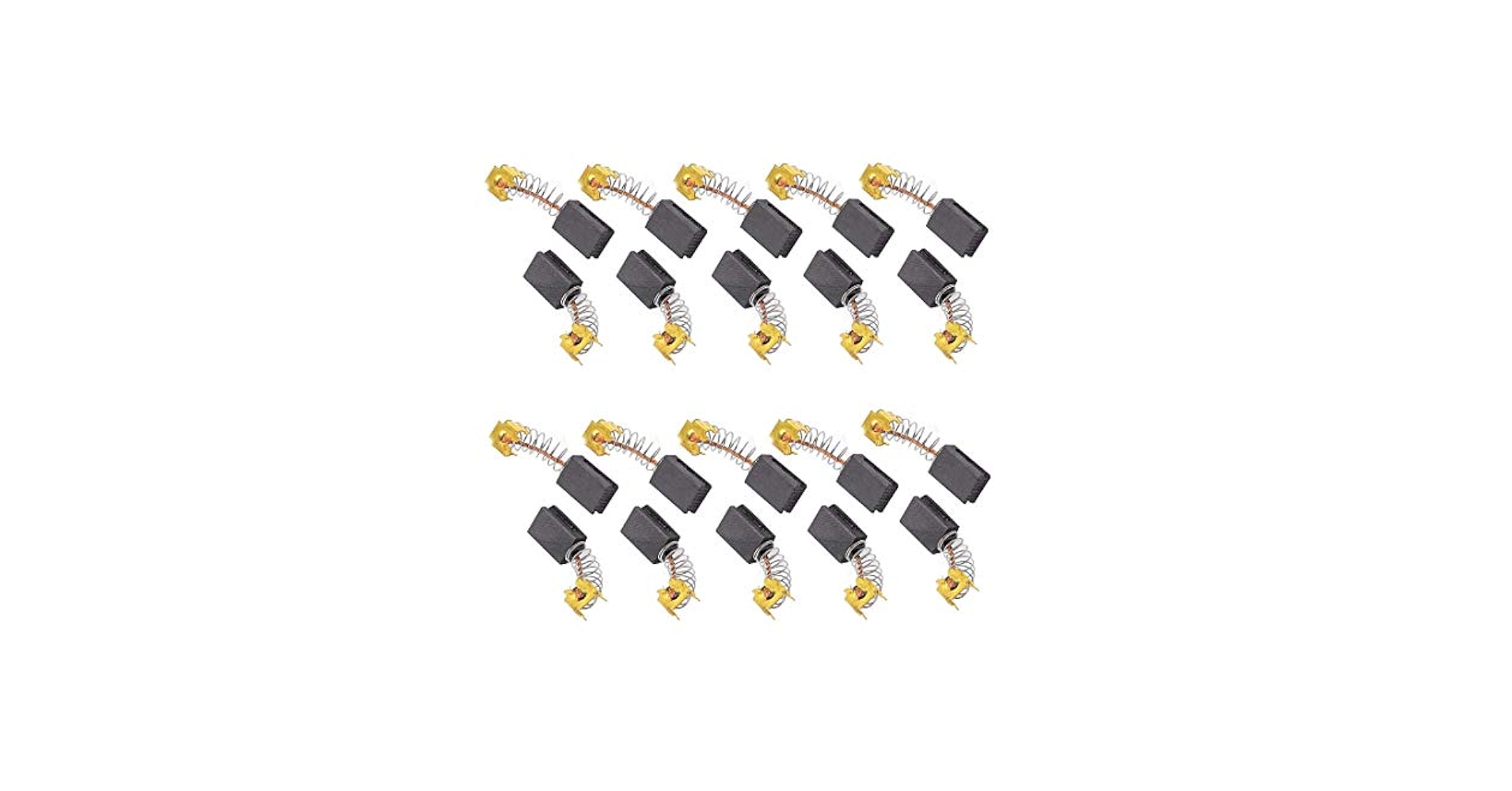 12-13mm&13mmAA1台分セット(黒)【MRF加工ローラー】 Amazon.com: Rannb Motor Carbon Brushes 13mm x 9mm x 6mm