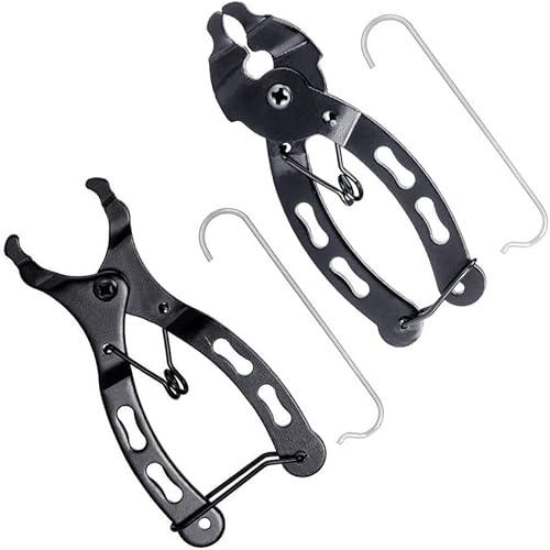 Ximimark 2 unids Mini cadena Quick Link Tool Bicicletas Cadenas Alicates de enlace de bicicleta de montaña Abrazadera de cadena de eliminación de