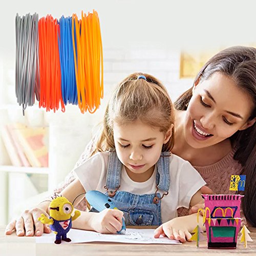 JAOMON 10m 3D Stift Filament Druckstiftfilament 20 Stift PLA Filament Durchmesser 1,75 mm 3D-Drucker-Filament Farben Set Umweltschutz Sicherheit 3D Druck Stift - Image 4