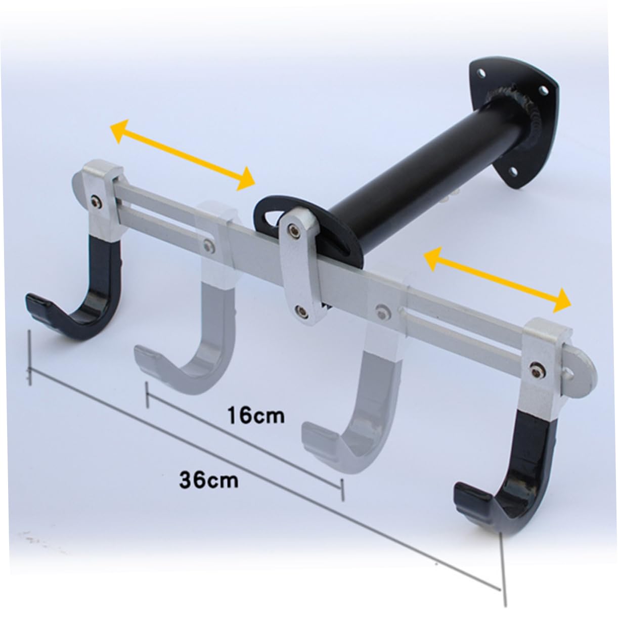 VICASKY Wall Mounted Bike Rack for Garage Vertical Hook Storage System for Balance Bikes Space Saving Design for Indoor Shed Outdoor Use