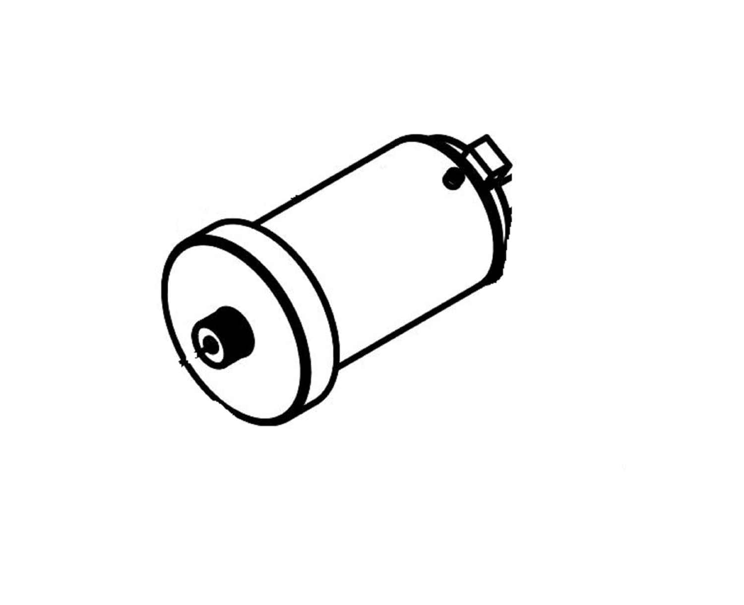 Hydra Fitness Exchange Permanent Magnet DC Motor with Flywheel, Powerful Electric Treadmill Duty Motor for Smooth Operation Low Noise, and Easy Replacement P/N 1000418971 Work with TM1030B - 2021-2025