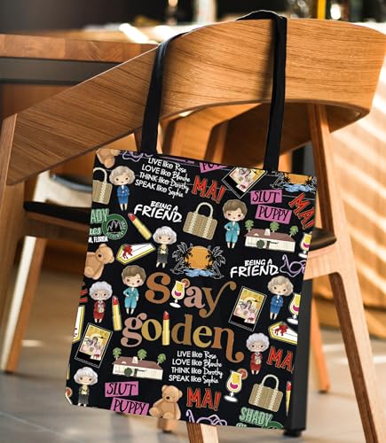 Bolso Tote Stay Golden Sisters miniatura 3