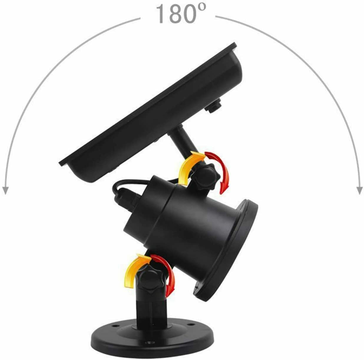 Proiettore di Fiocchi di Neve di Natale a energia Solare Luci per Esterni IP64 Impermeabile Proiettore di Luce LED Proiettore di Fiocchi di Neve in Movimento Lampada per Giardino Decorazione