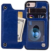 ZYZX Wallet Case for Apple iPhone SE 2020/2022 with Card
