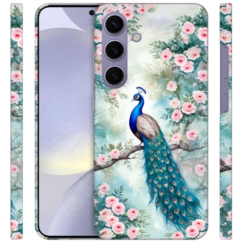Coque Samsung Galaxy S24 Plus 5G motif floral chic pour accessoire de mode
