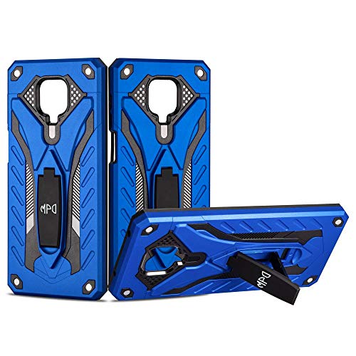 Funda Protectora para Xiaomi Redmi Note 9 Pro Con Soporte Diseño Armadura Resistente Elegante Carcasa Antigolpes Híbrida Blindada Reforzada...