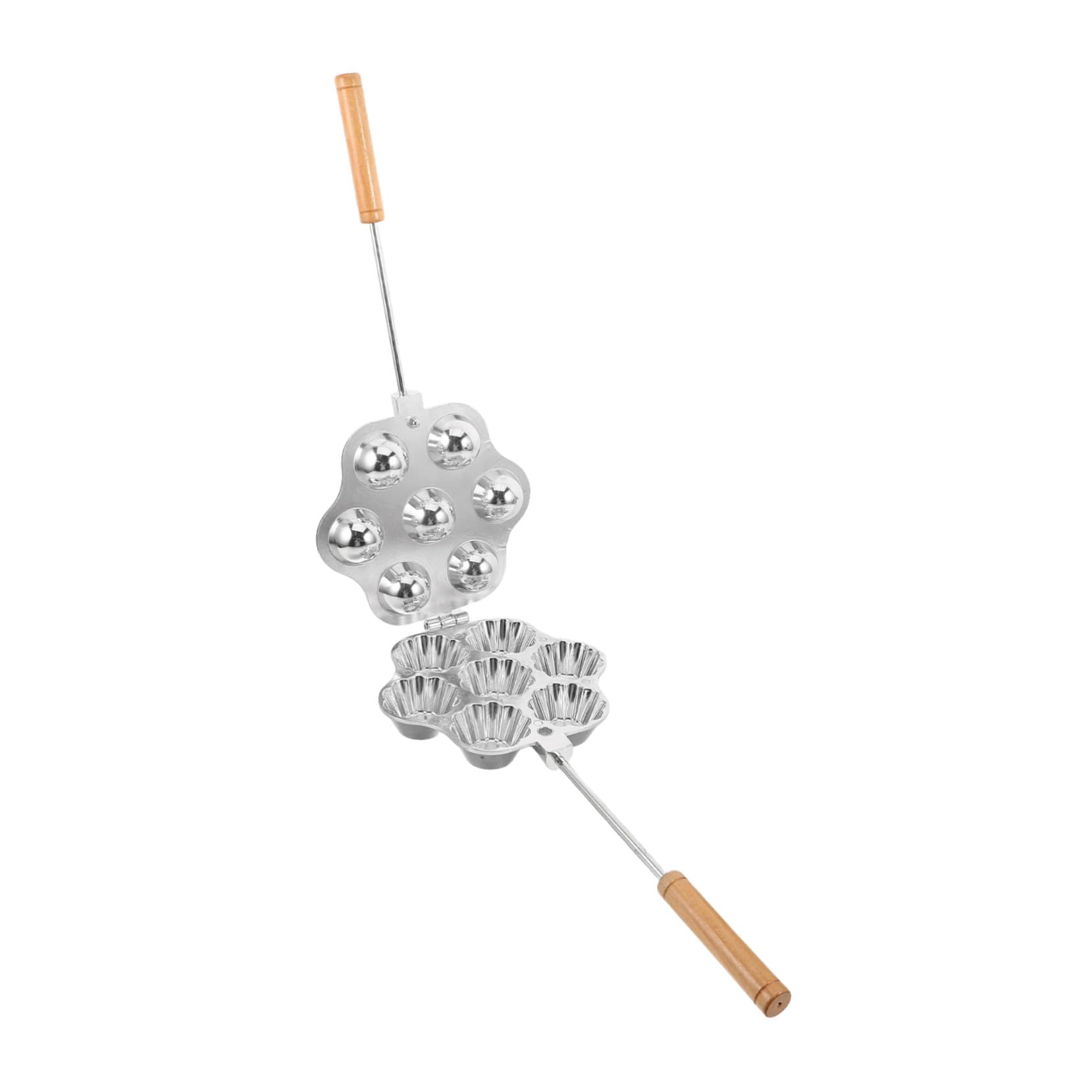 ABOOFAN Molde Para Hornear De Huevo Moldes Para Tarta De Huevo Silver