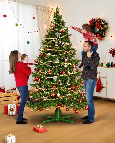 Hopoco HK61 360 Degree Rotating Christmas Tree Stand For 6Ft 7.5Ft 9Ft Artificial Tree thumb #6