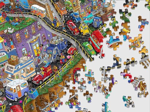 Rompecabezas Cartoon Transporte 10 A+ miniatura 5