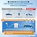 Max Water 2 Stage Deionized Spot Free Car Rinse Unit, Premium Water Deionizer for Spotless Washing - Car RV and Motorcycle Wash System - 2 DI Filters with 45-80 PSI and 3/4