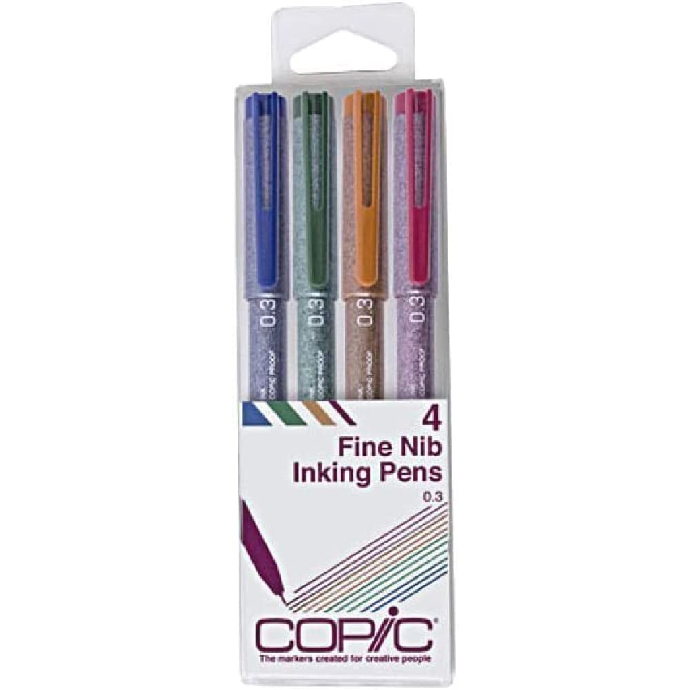 コピック(COPIC) CopicToo コピック マルチライナー 4本組 カラーセット