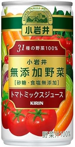 小岩井 無添加野菜 31種の野菜100% 190g 缶×30本×3ケース