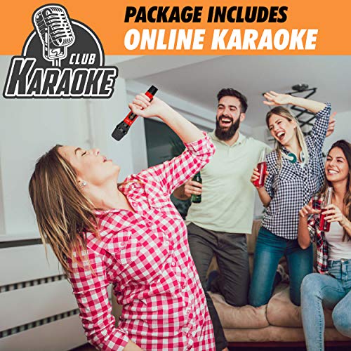 Wireless Microphone System - Microfonos Inalambricos Wireless Microphone System UHF Handheld Mic - Dual Professional Microphone Set for Karaoke Machine, Party, Church with Receiver
