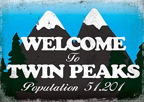 Henson Welcome To Twin Peaks Nostalgic Art Beautiful Traditional