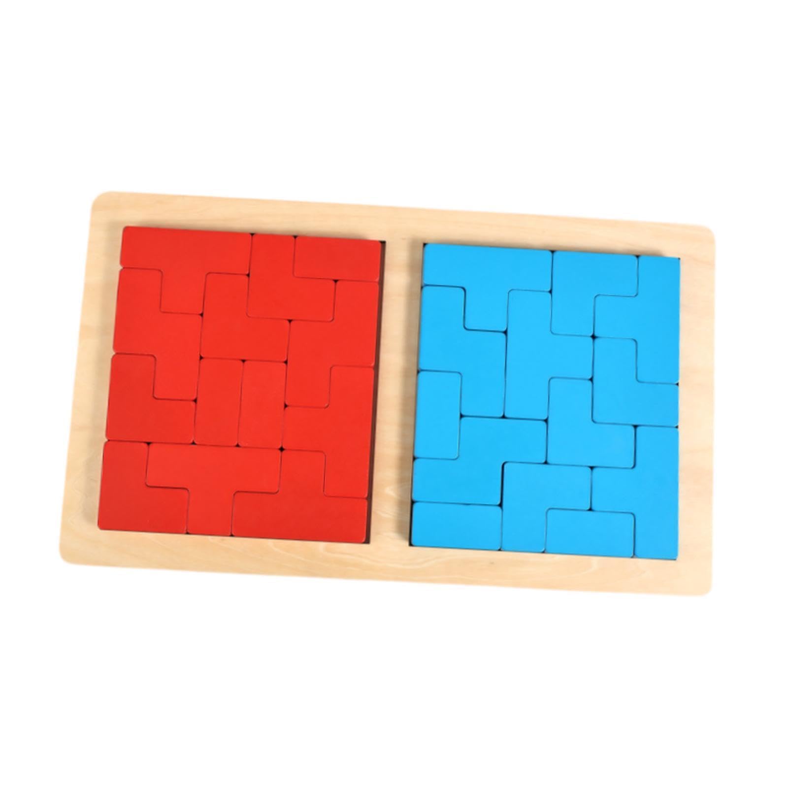 MagiDeal Puzzle in Legno con Blocchi Decorativi, Gioco Rompicapo per Bambini E Adulti, Ragazzi E Ragazze.