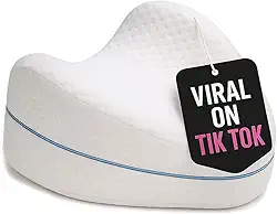 1 Almofada de suporte de espuma de memória legada para pernas e joelhos - alívio da dor calmante para ciática, costas, quadris, joelhos, articulações e gravidez - PLP MANIA