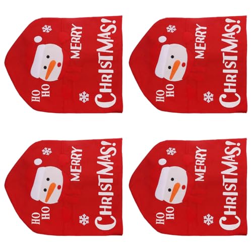 Housse de chaise de Noël pour repas de famille et décoration de table chaleureuse - 2