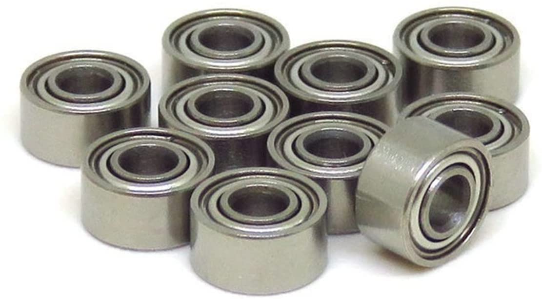 LHNBGTUIW SMR104ZZ Greaseless Fishing Reels Bearings 4x10x4mm ABEC-7 Hybrid Ceramic Bearing MR104 SMR104 SMR104C ZZ L1040ZZ