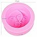 Sun and Moon Face Soap Mold - MoldFun Silicone Mold for Handmade Bath Bomb, Lotion Bar, Polymer Clay, Wax, Crayon