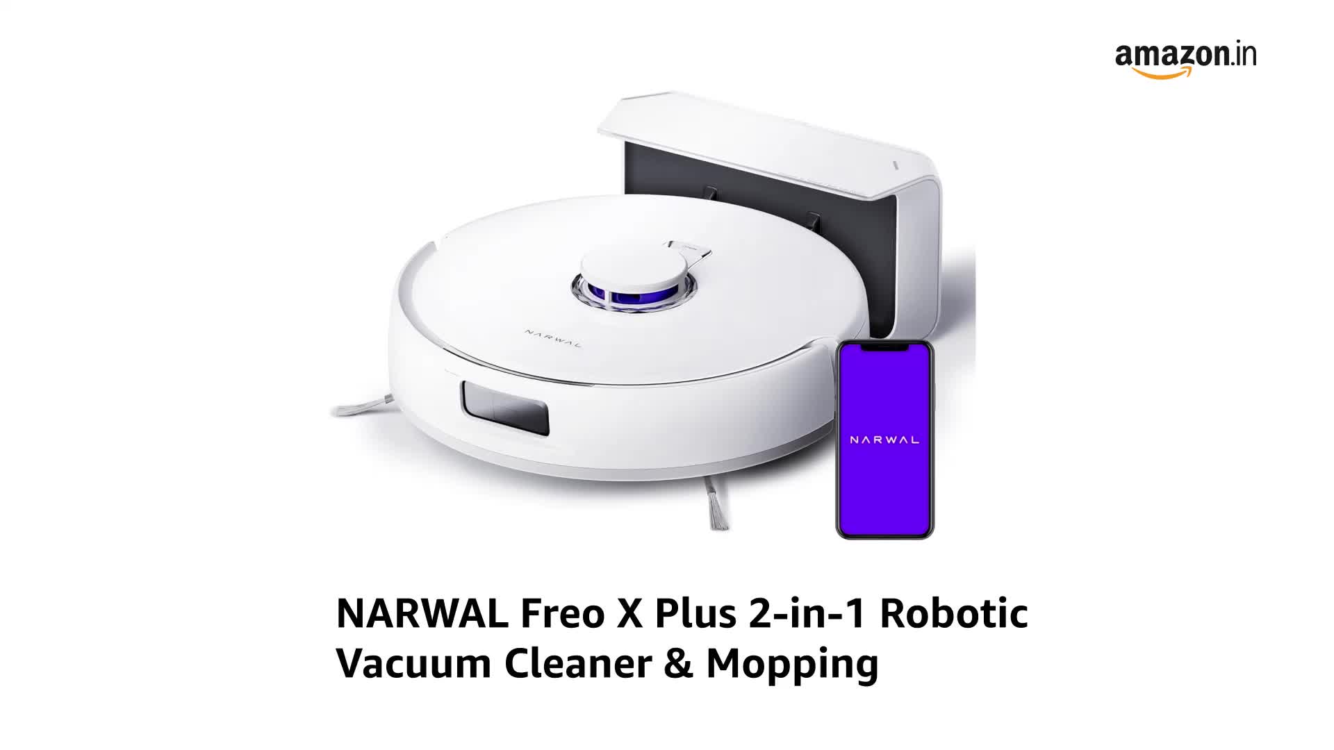 NARWAL Freo X Plus 2-in-1 Robotic Vacuum & Mopping, 7800Pa Suction