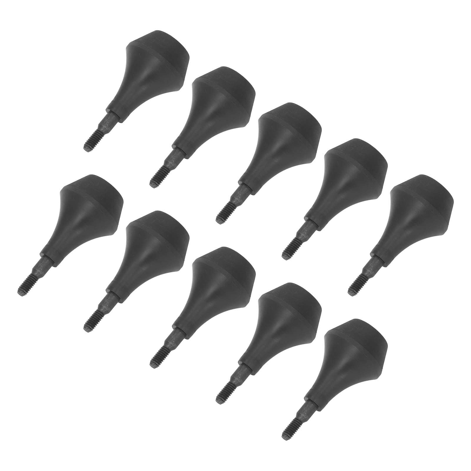 VGEBY 10pcs Archery Arrowheads Nylon Safety Archery Target Tips with Detachable Screws for Outdoor Shooting Games