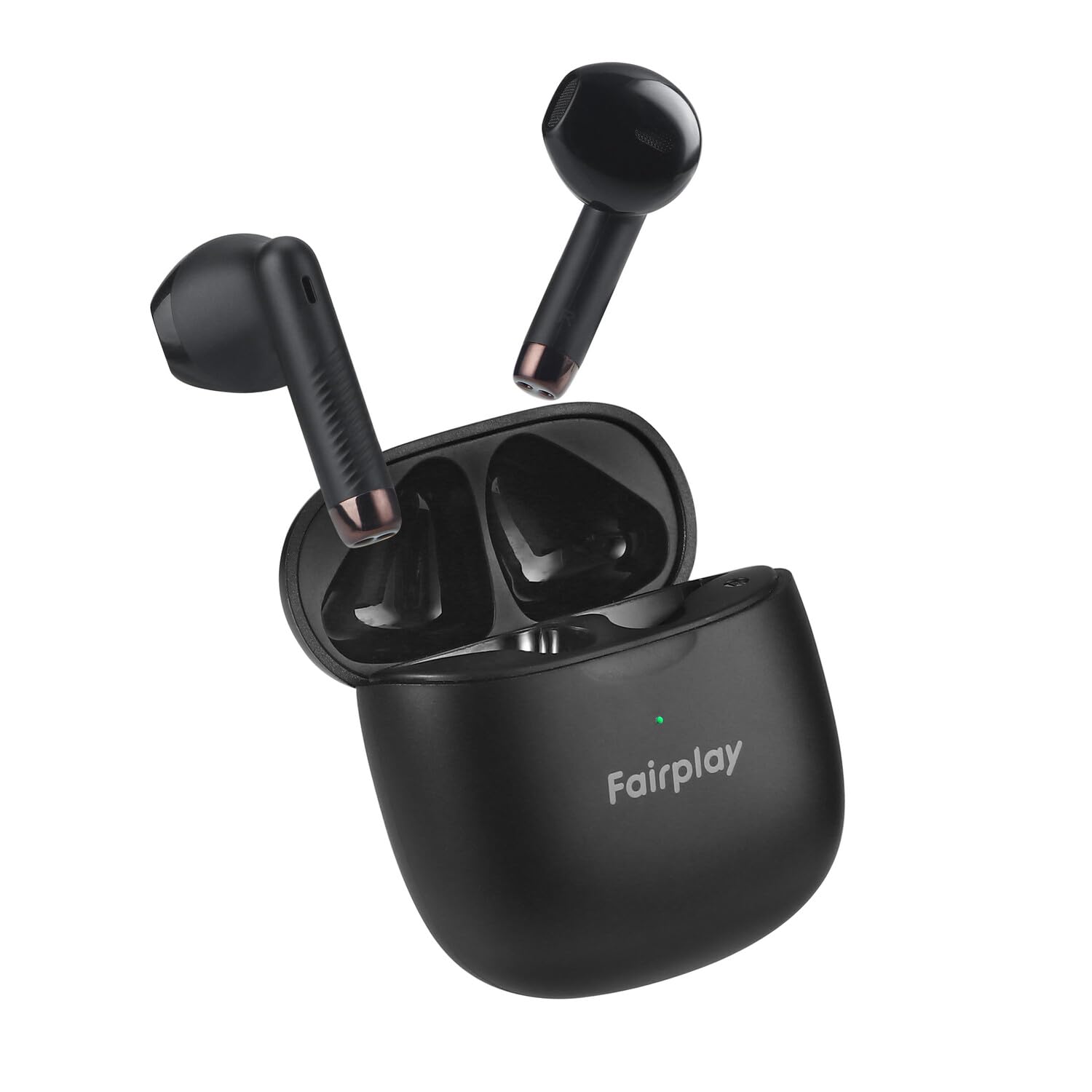 Fairplay écouteurs sans Fil Bluetooth TWS Alaska 24h d'autonomie (Noir)