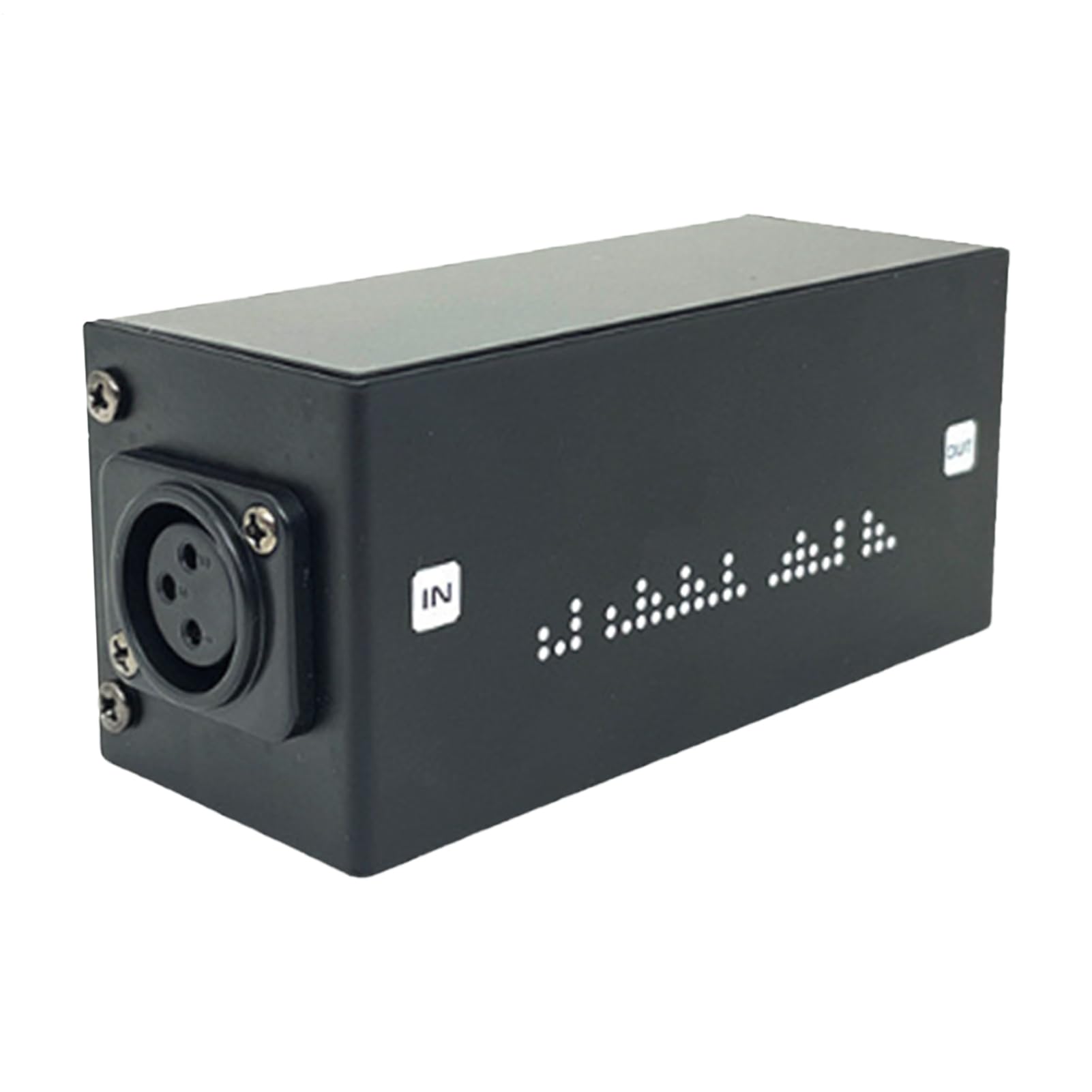 Audio Signal Preamplifier - Active Booster Device, Lossless Sound Amplifier Unit, Noise Reduction Processor | Podcast Vocal Recording Streaming Setup, Studio Broadcast Voice Enhancement Equ