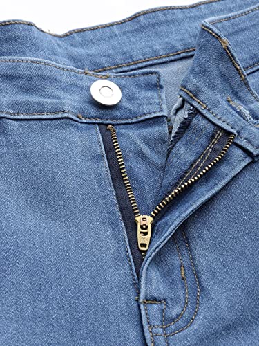 Image of Hubberholme Men's Stretchable Slim Fit Jeans - Casual Cotton Jeans for Men