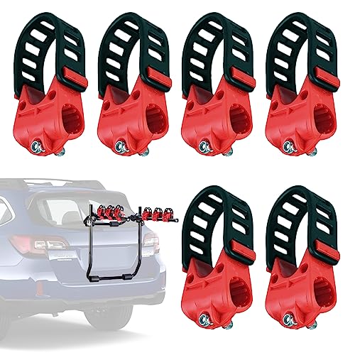HOMURY Portable Bike Rack Straps 6 Pieces Car Bike Rack Part Bike