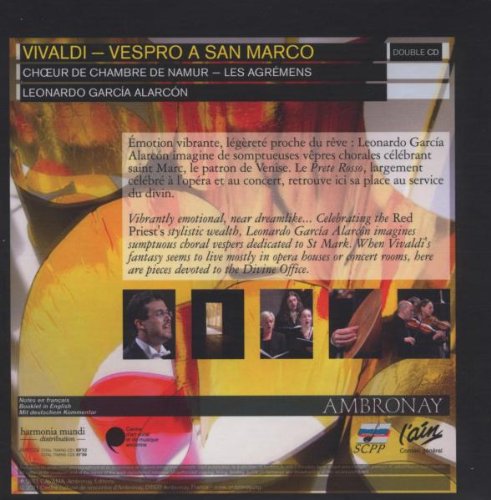 Vespro A San Marco (2 CD)