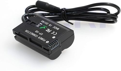 Miniatura 3 de DRRI EH-5 Plus EP-5B Cargador adaptador de corriente alterna para Nikon D500 D600 D610 D750 D7000 D7100 D800 D800E D810 D800A D850 (enchufe de EE.