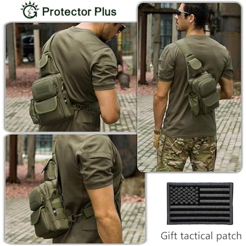 Mochila tipo bandolera para viaje y camping miniatura 5