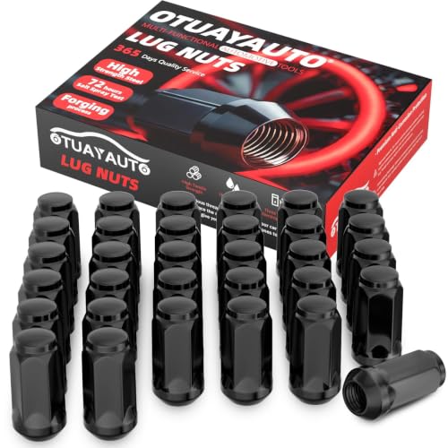 Image of OTUAYAUTO M14x1.5 32PCS Lug Nuts, Replacement for Chevy Silverado 1500