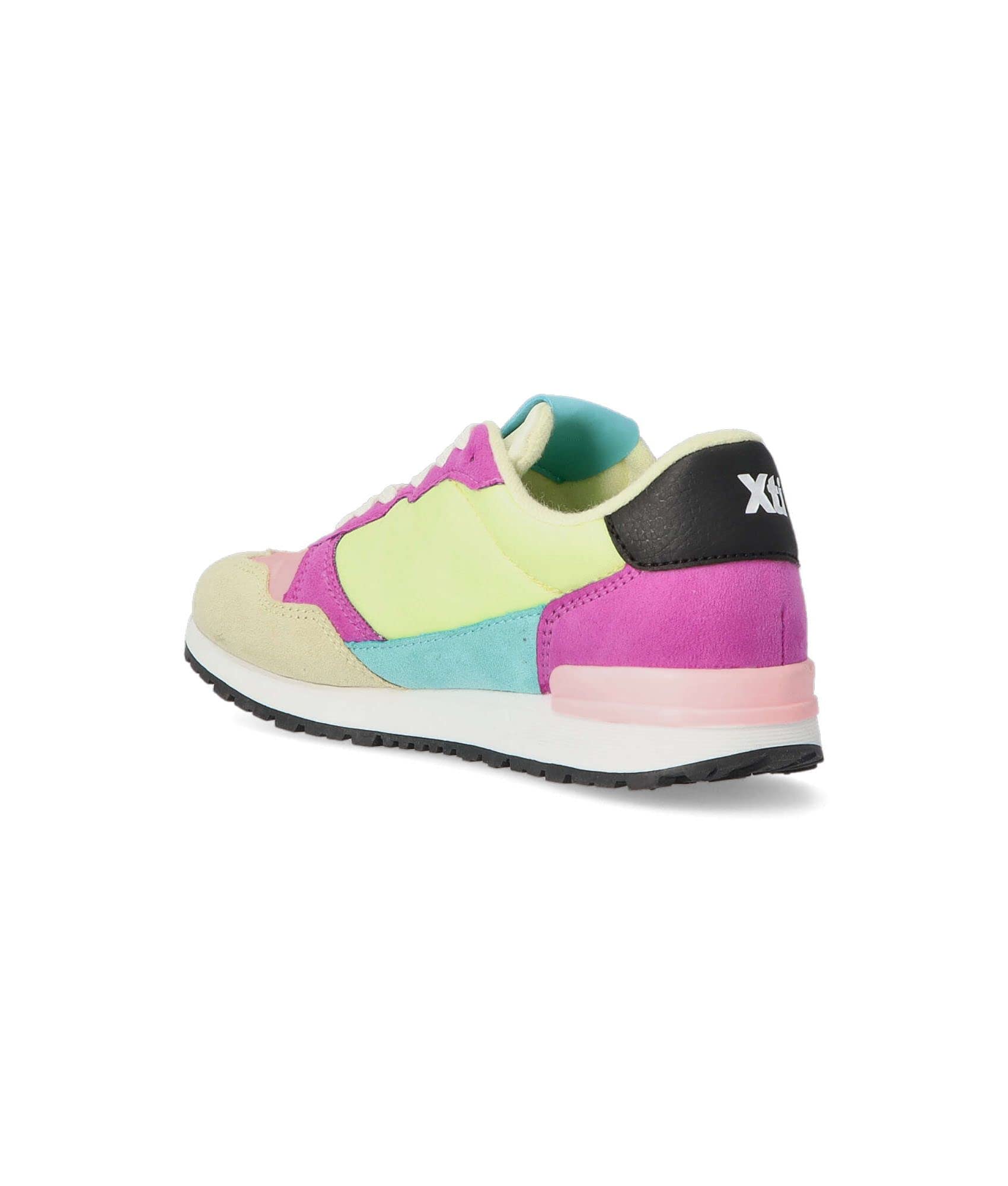 XTIEstilo Retro 150154 Multicolour Combination of Materials Girls Shoes Standard Fit 12 UK Child