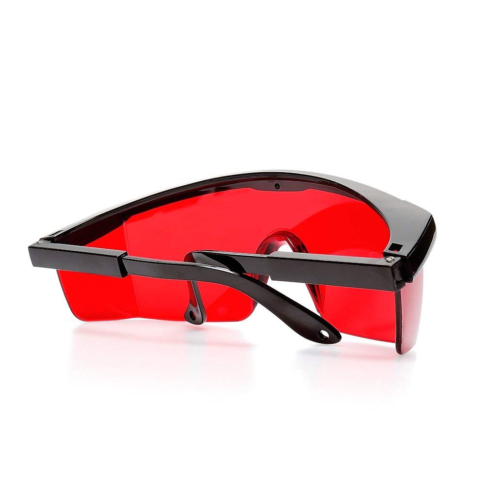 Huepar GL01R Red Laser Enhancement Glasses Eye Protection Safety Glasses for Red Laser Level