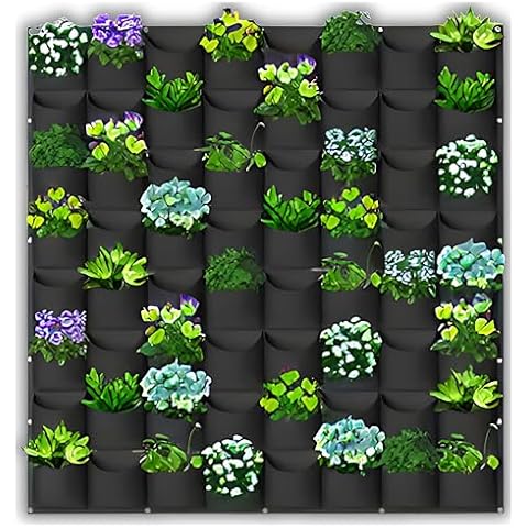SunVara 64 Pocket Vertical Planter Cover