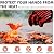 Llamaviva 3 Burner 35" Flat Top Grill with Foldable Shelves 45000 BTU Outdoor Griddle for Propane High-Pressure Systems Portable BBQ Grill