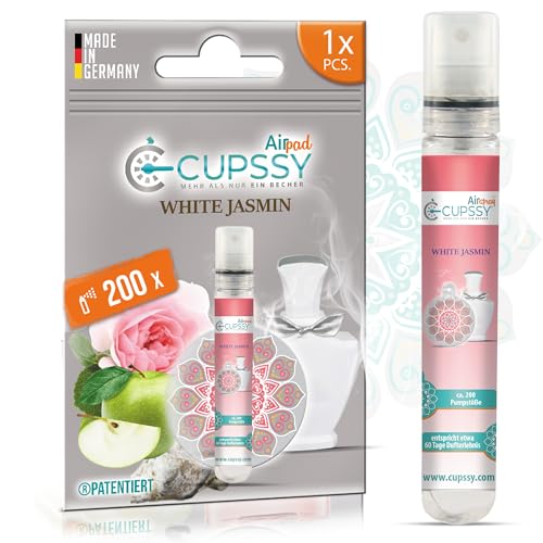 Profumo per auto Secret of Zara Home White Jasmine, 1 X Deodorante per auto e camper – Profumo di lunga durata, profumo per auto, neutralizzatore di odori, profumatore per auto, profumo per auto