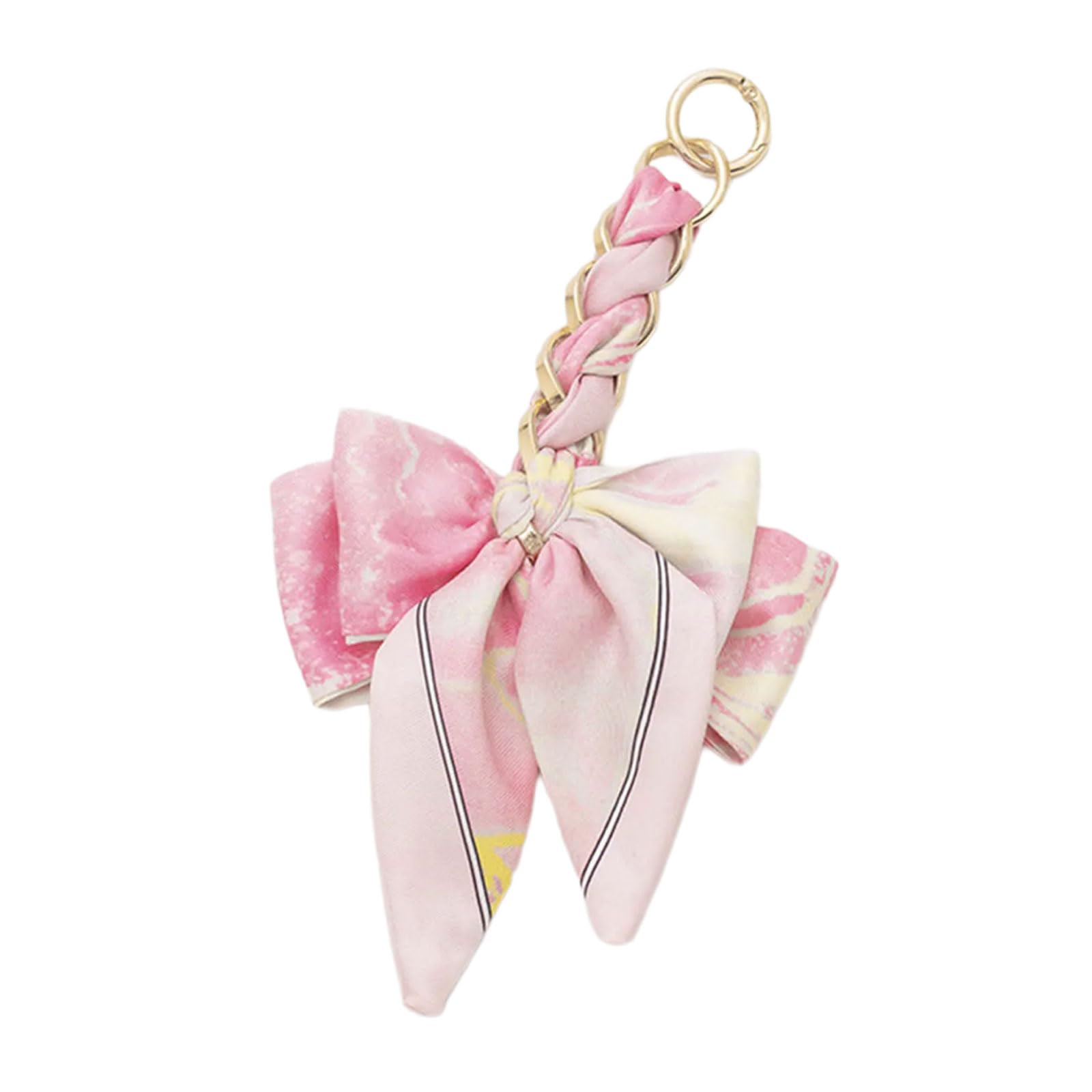 NEWFT Stylish Bowknot Bag Chain Adjustable Length Extender Chain for Purse