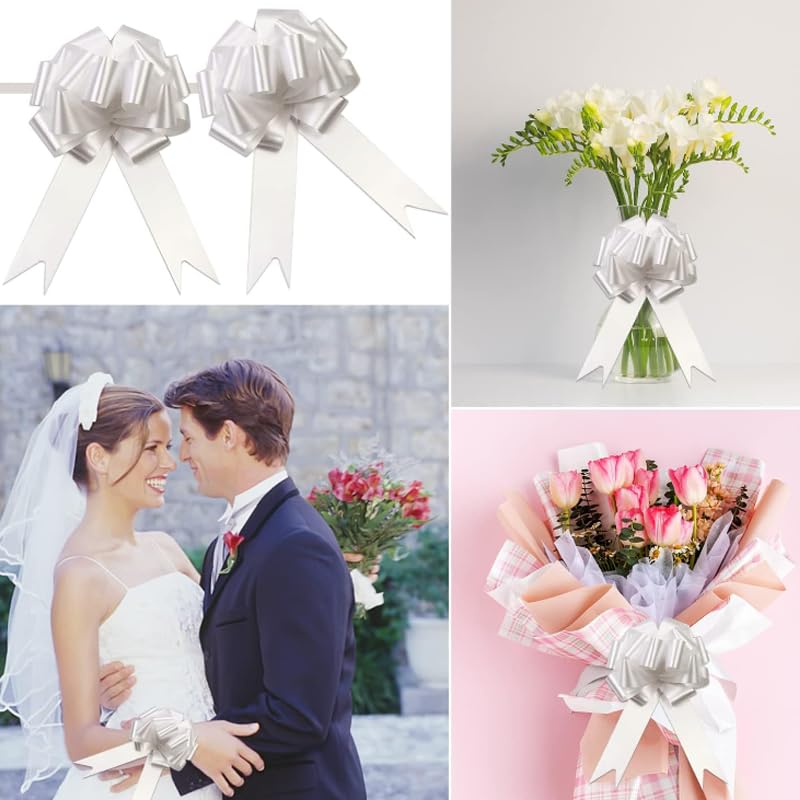 10 stuks enorme autolint kleurrijk geschenk strikken decoratie grote cadeaustrikken trekstrikken geschenkverpakking bruiloft auto decoratie autostrikken bruiloft slijpen auto bruiloft