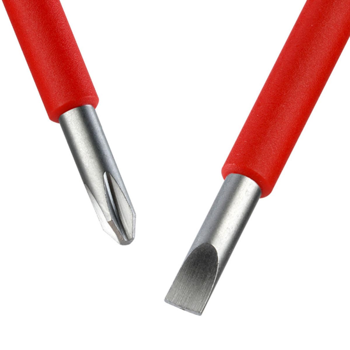 Set 8 in 1 di Cacciaviti Isolati in Acciaio al Cromo Vanadio Colore Casuale