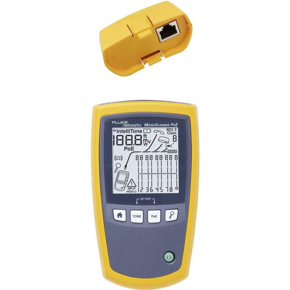 Fluke Networks MicroScanner PoE-Profi-Kit