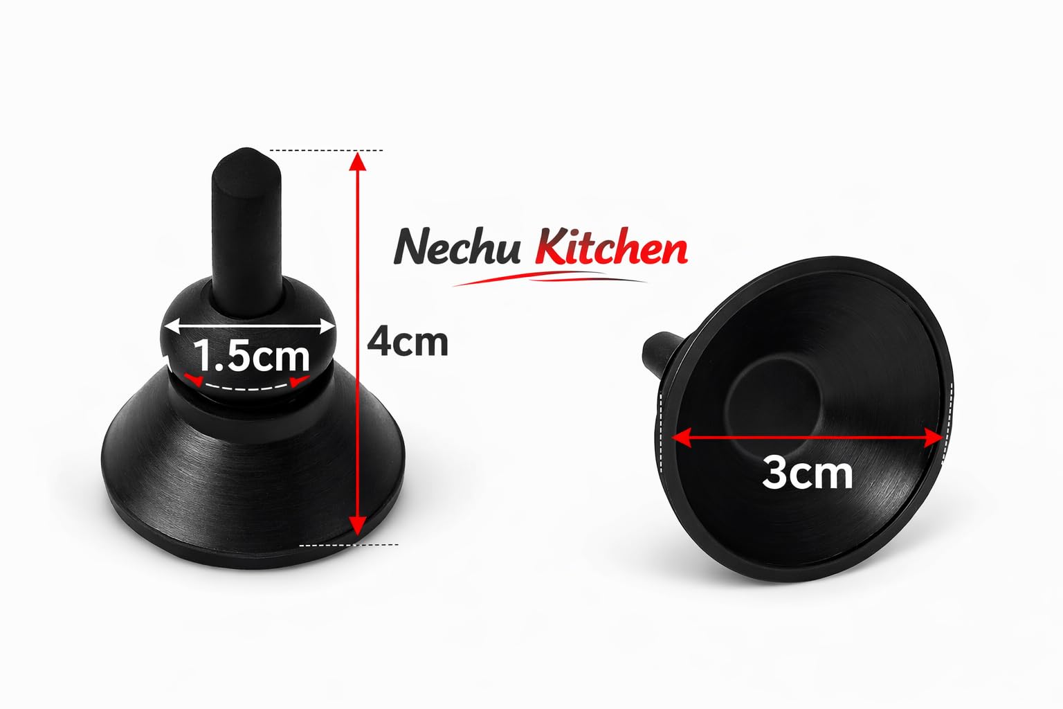 Nechu Kitchen® Mixer Rubber Leg Bush — Amazon image 2