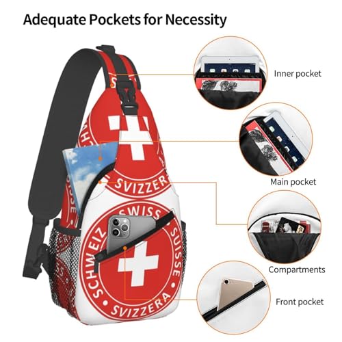 Bolso cruzado tipo mochila para hombro y pecho miniatura 3