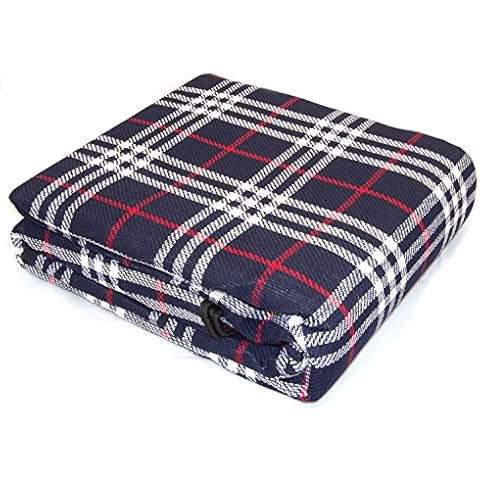 Andes XXL 300cm x 200cm Waterproof Backed Picnic Blanket / Rug For Travel, Outdoor, Camping Cover
