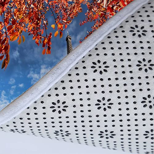 Badematten Set 3D 40x60 Eiffelturm absorbierend 3-teiliges Badezimmerteppich-Set maschinenwaschbare weich badteppich… – Bild 7