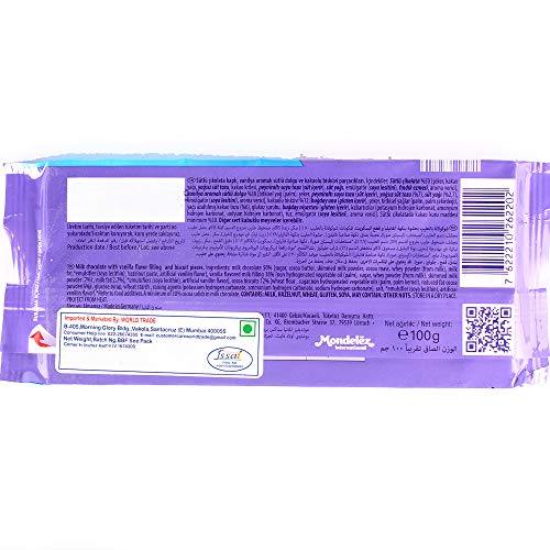 Image of Milka Oreo Milk Chocolate Bar - 100 Gram