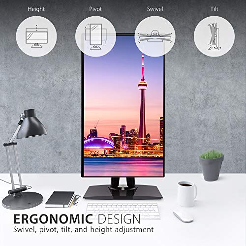 Image of ViewSonic VP2768A 27 Inch 1440p ColorPro IPS Monitor 90W USB-C, Daisy Chain