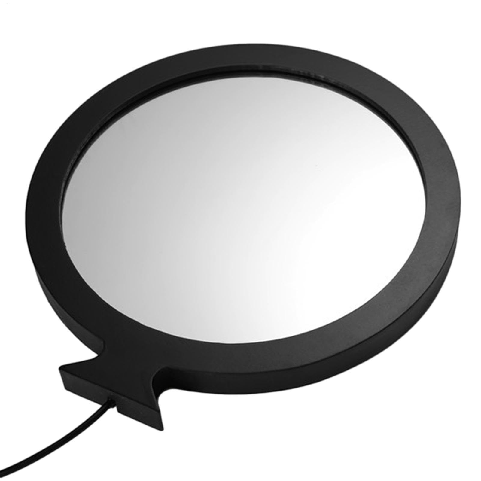 Generisch Specchio cosmetico con illuminazione, lampada notturna decorativa | Specchio cosmetico da scrivania, per bagno, uso quotidiano, esterno, camera da letto, scrivania, fidanzata